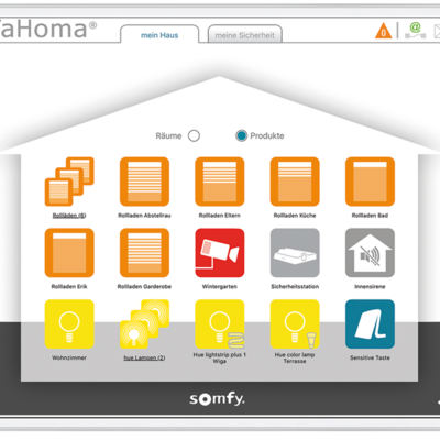 Smarthome Tahoma iPad
